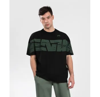 Venum Connect XL T-shirt - Black/Green | Vêtements de sport de haute qualité