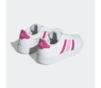 Chaussures à Lacets Breaknet Lifestyle Court pour Enfants - Style Tennis Classique par Adidas