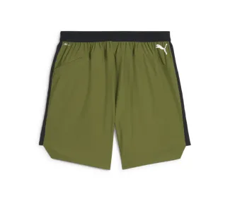 FUSE 7" 4-way Stretch Shorts in Olive Green