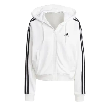 Sweat-shirt à Capuche Confortable Adidas en Coton