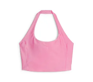 DARE TO Halterneck, Fast Pink - Haut chic pour femmes