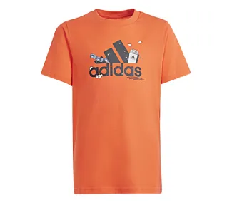 T-shirt graphique Adidas - Le style urbain avec les 3 bandes