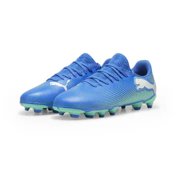 Chaussures de Football FUTURE 7 PLAY FG/AG en Hyperlink Blue