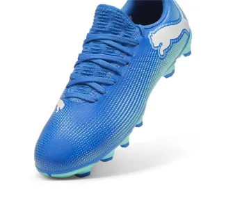 Chaussures de Football FUTURE 7 PLAY FG/AG en Hyperlink Blue