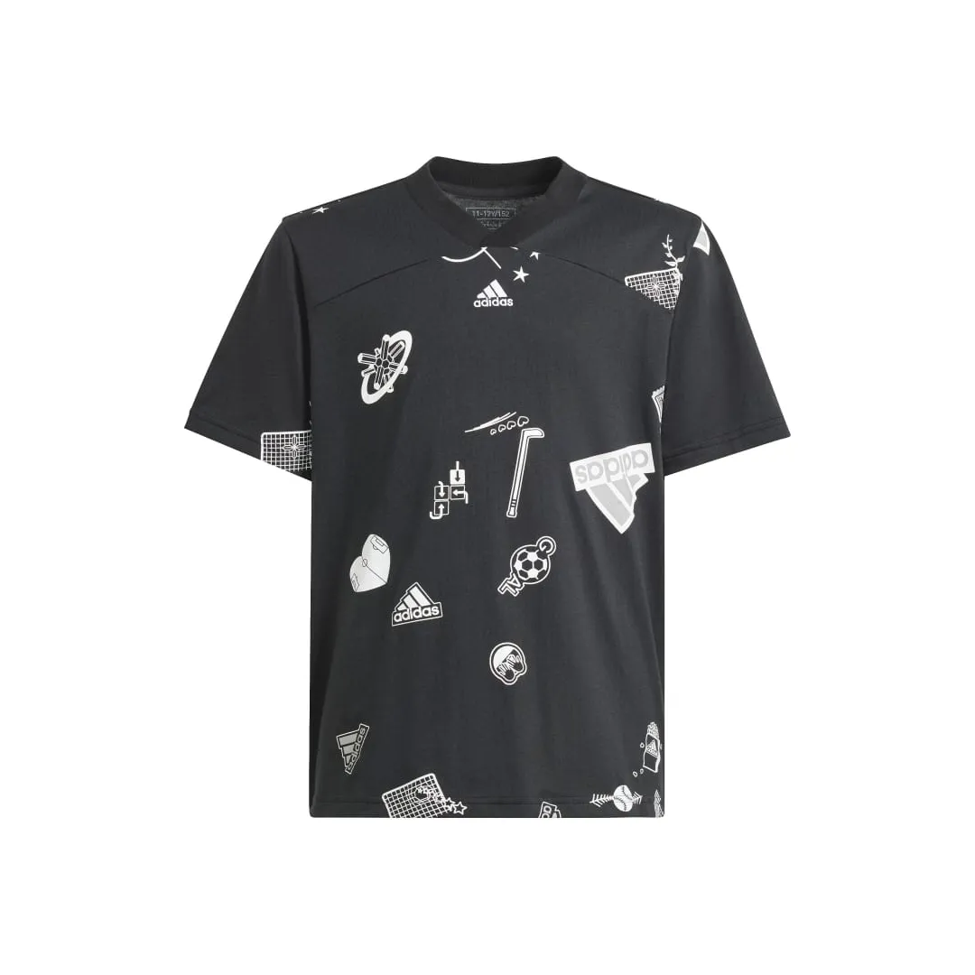 T-shirt à logo Adidas pour enfants