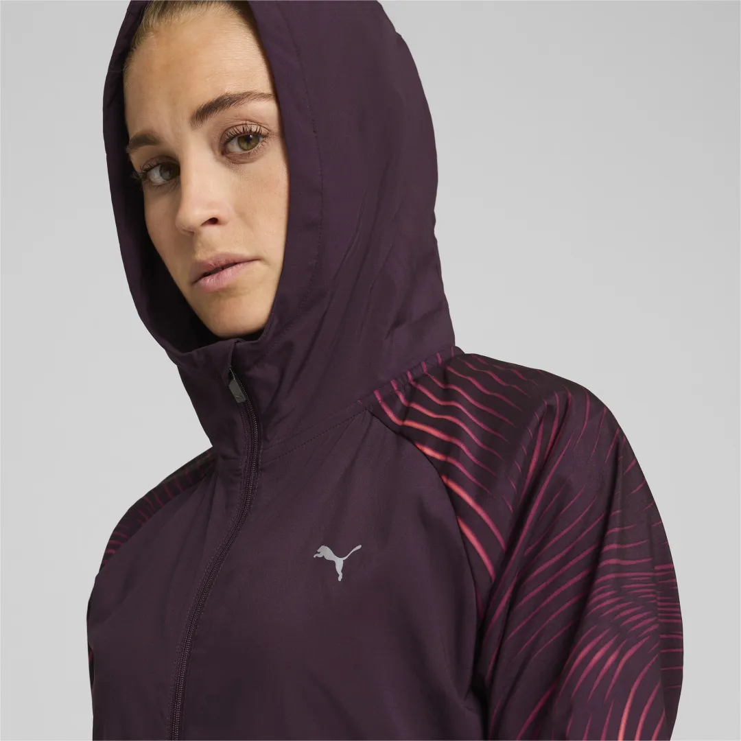 Veste Woven Run Favorite AOP pour Femmes