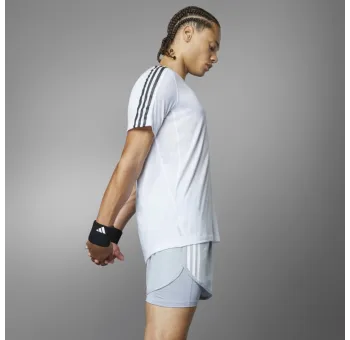 T-shirt Adidas Own the Run 3 Bandes - Confort et Performance