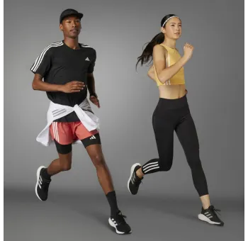 T-shirt Adidas Own The Run 3 Bandes - Confort et Performance