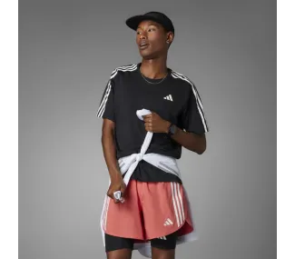 T-shirt Adidas Own The Run 3 Bandes - Confort et Performance