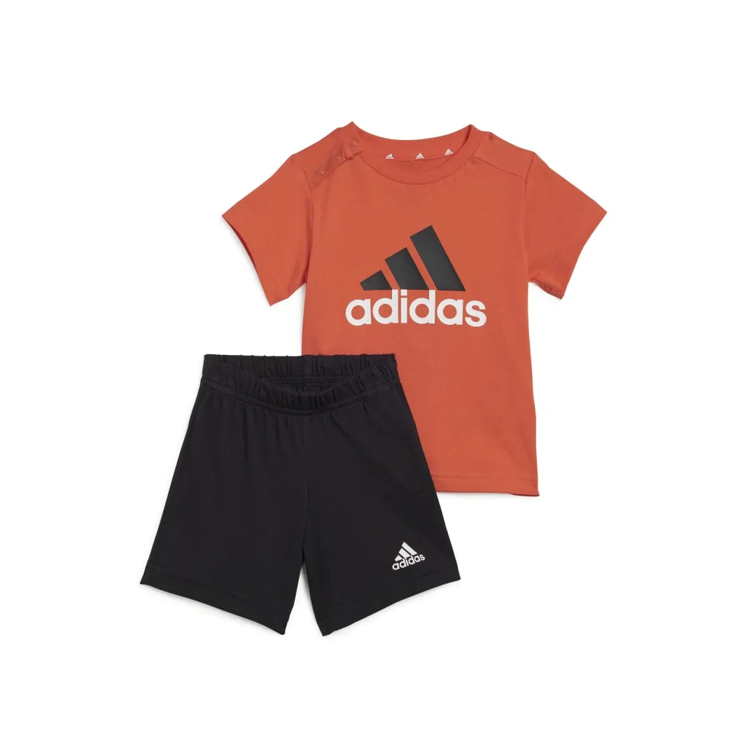 Ensemble Adidas pour Bébés - T-Shirt et Short en Coton Bio